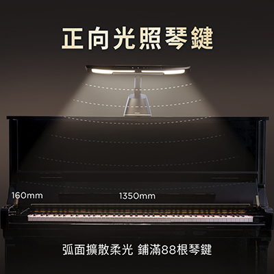 Philips 飛利浦 71669 軒律LED護眼鋼琴燈 PD053